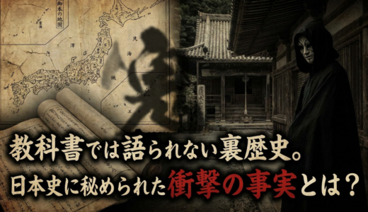 教科書では語られない裏歴史。日本史に秘められた衝撃の事実とは？