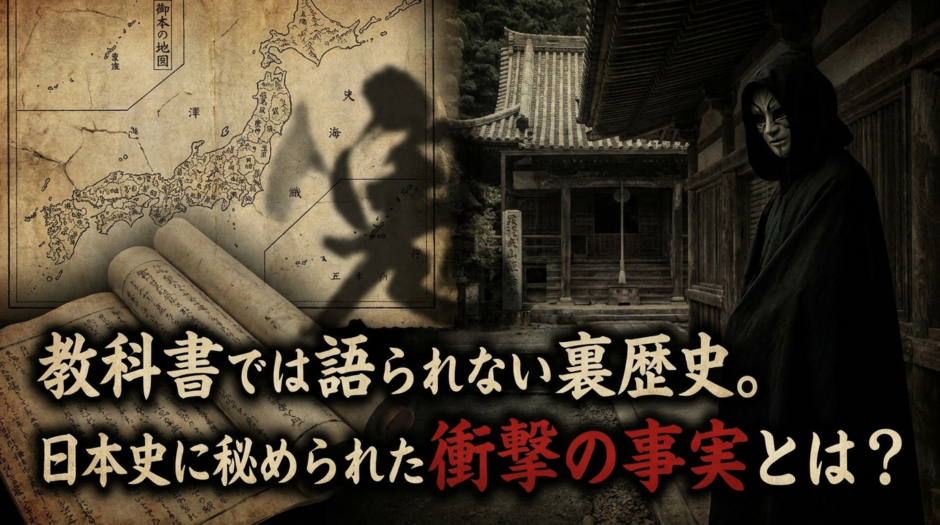 教科書では語られない裏歴史。日本史に秘められた衝撃の事実とは？