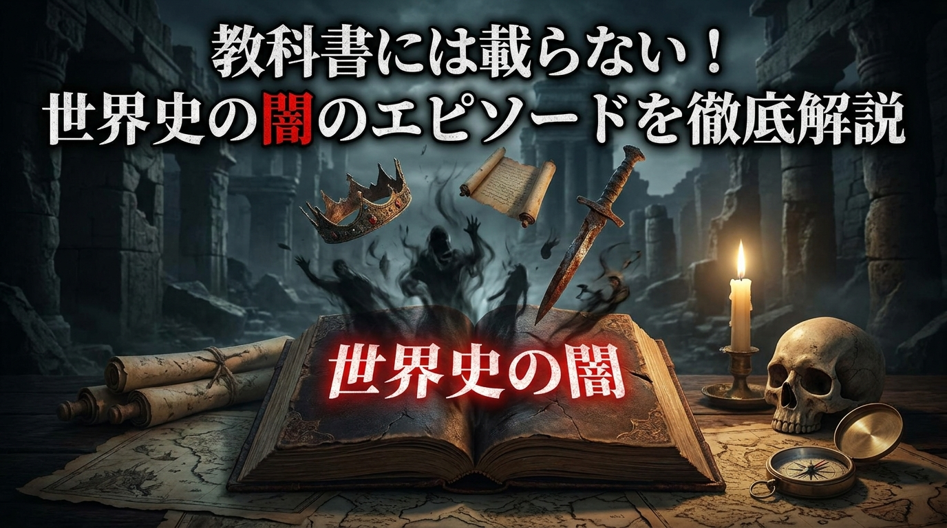 教科書には載らない！世界史の闇のエピソードを徹底解説