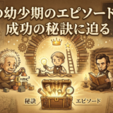 偉人の幼少期のエピソードとは？成功の秘訣に迫る