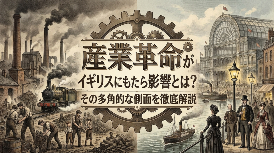 産業革命がイギリスにもたらした影響とは？その多角的な側面を徹底解説