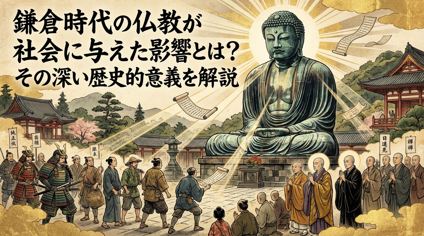 鎌倉時代の仏教が社会に与えた影響とは？その深い歴史的意義を解説
